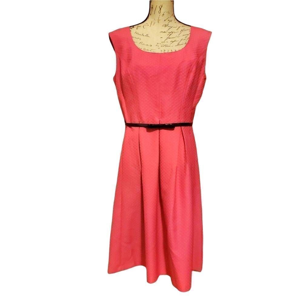 BLACK Label by Evan Piccone Ladies Pink Vintage Style Dress - Size 10